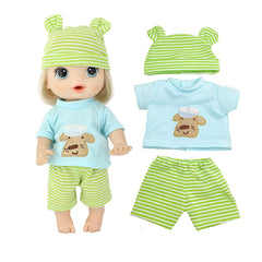 Doll Toy Clothing Set for 10-12 Inch Dolls Clothes Set