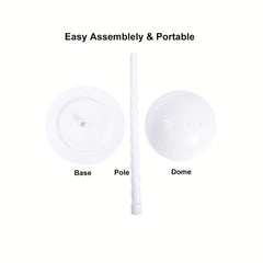 Wig & Hat Display Stands Mushroom Bracket Plastic Portable