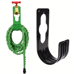 Metal Expandable Garden Water Hose Pipe Hook Wall Mounted Tidy Holder