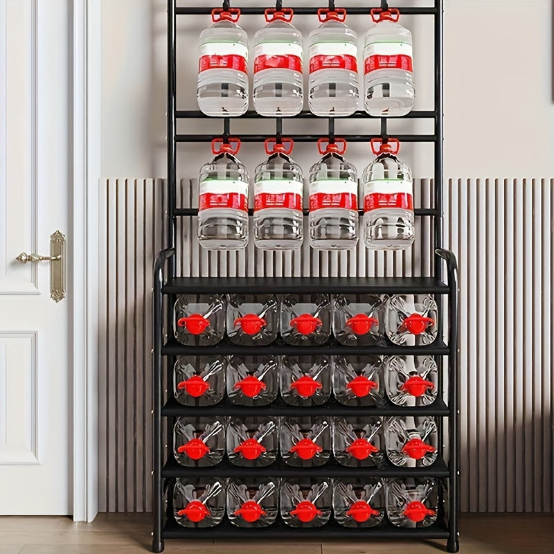 5 Layer Shoe And Hat Rack Standing Coat Rack