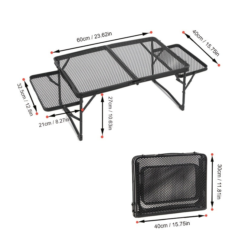 Portable Aluminum Folding Table for Camping and Travel