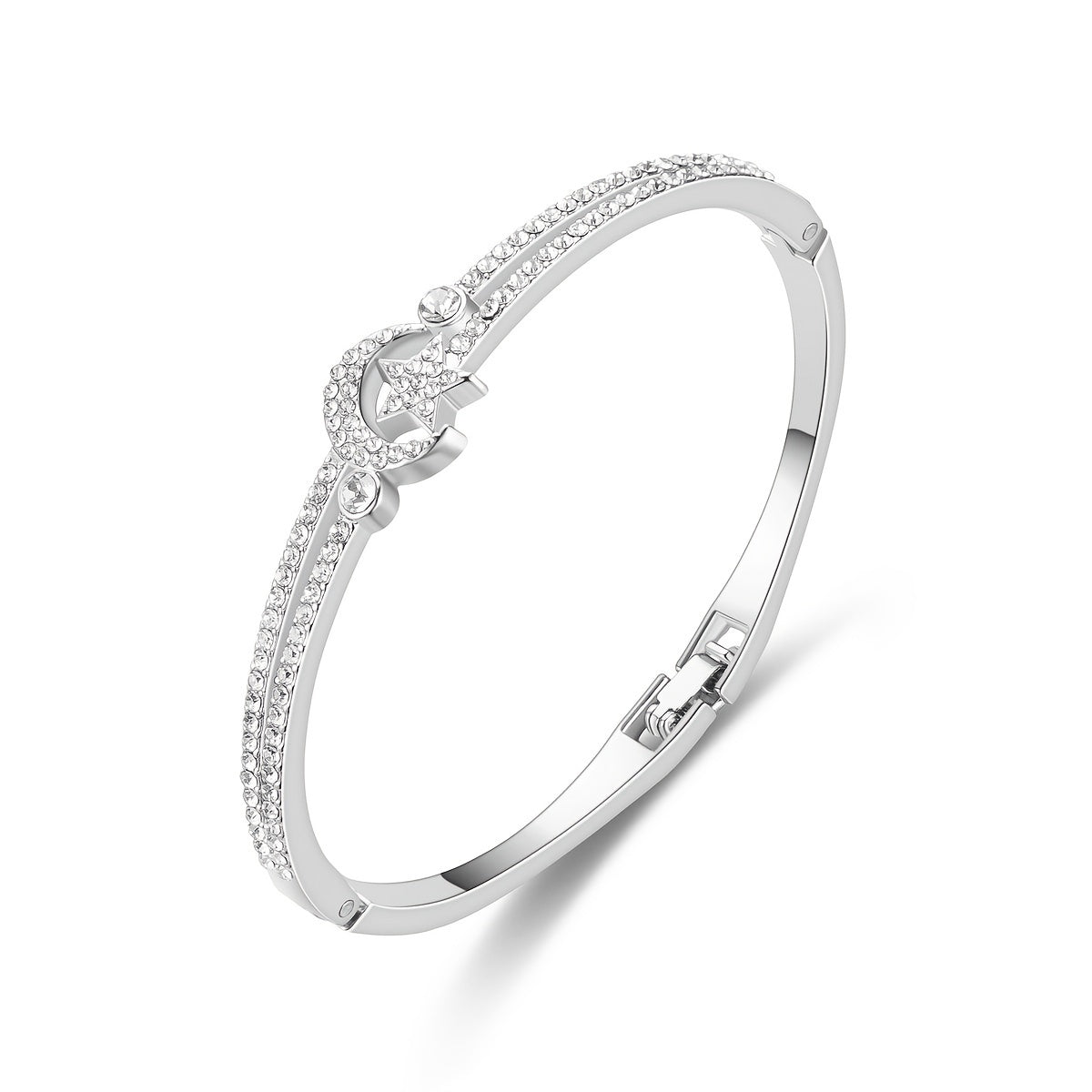 Stylish Star Moon Bracelet for Ages 12+
