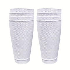Soccer Leg Socks w/ Double Pocket, Prevent Sliding