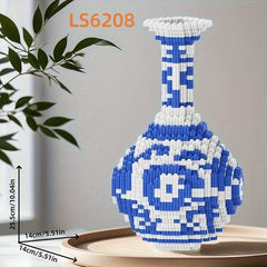 Classical and Porcelain Vase Building Block Kit 1038 pcs