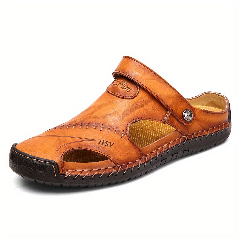 Men's Durable Non Slip Sandals Quick Dry Comfy Slides Beach Shoes