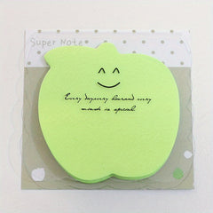 Fluorescent Sticky Notes Cartoon Notice Sticker 30 Sheets 8.5x3.34 Inch