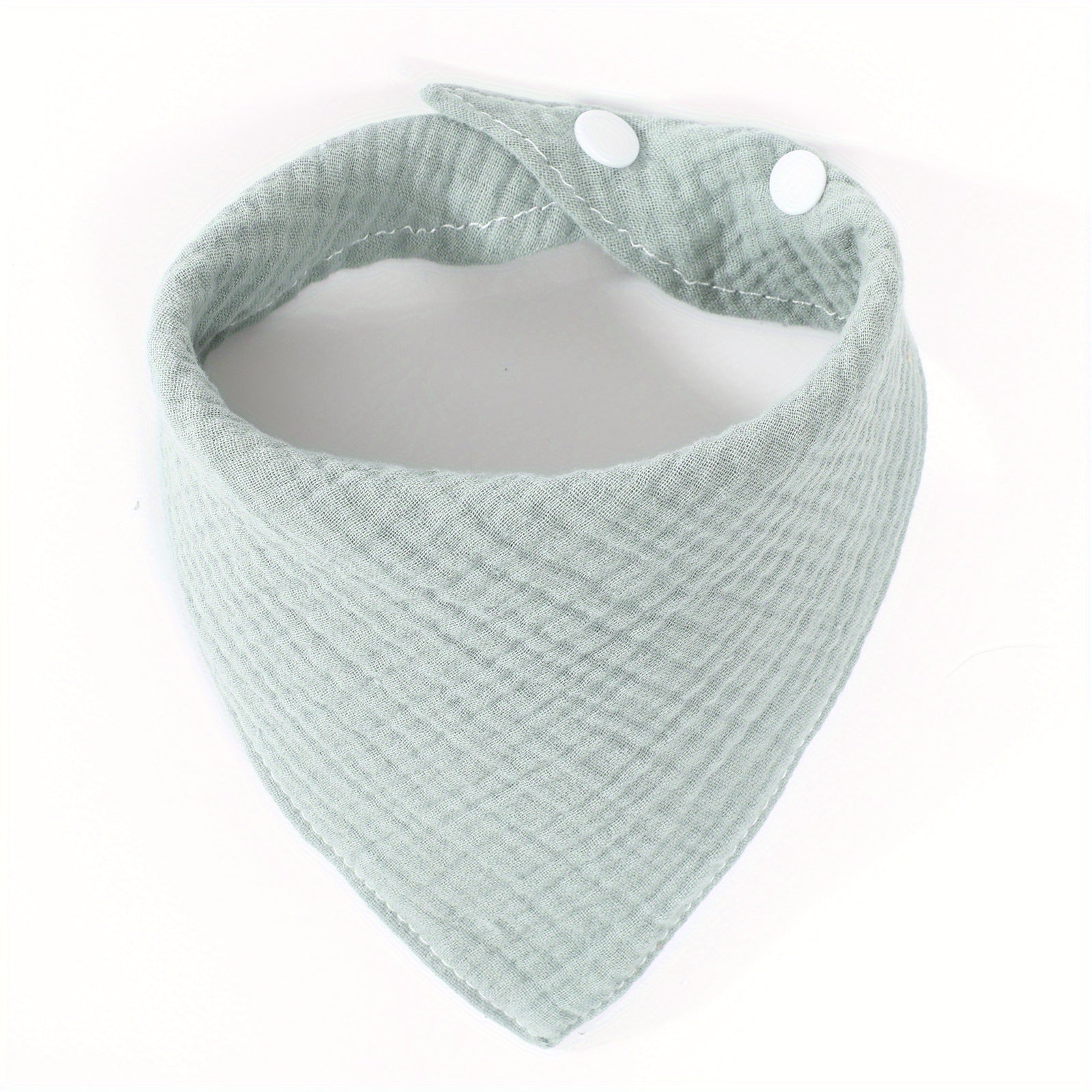 Baby Bib Four-layer Wrinkled Cloth Triangle Scarf