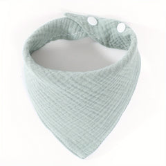 Baby Bib Four-layer Wrinkled Cloth Triangle Scarf