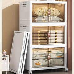One Layer Stackable Folding Storage Bin Sturdy Mega Size