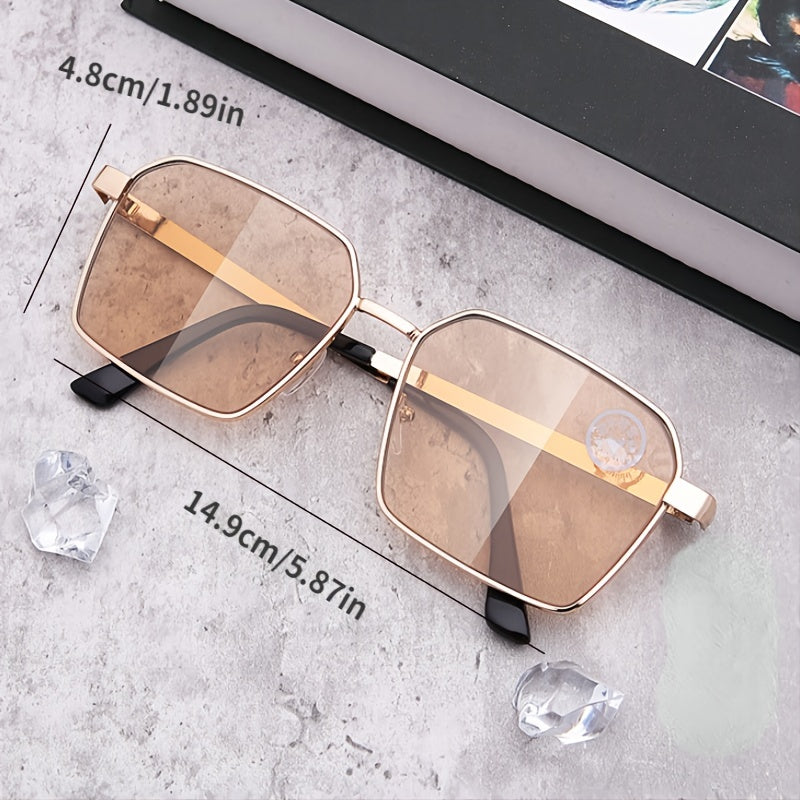 Men's Metal Frames Sunglasses for Travel & Outdoor Activities