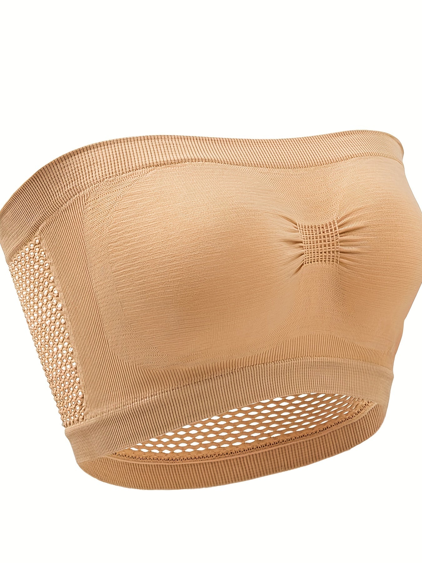 4 Pack Plus Size Sexy Bra Set Anti Slip Non Padded Stretchy