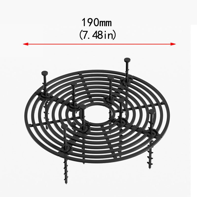 Flower Pot Surface Protector Grid for Plant Safety