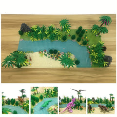 Classic Grassland Baseplate 32x32 Building Block Base Plates