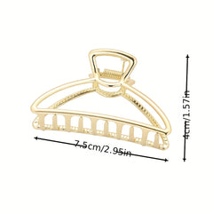 Metal Hair Claw Back Head Clip Shark Claw Hair Claw Female Hair Accessories