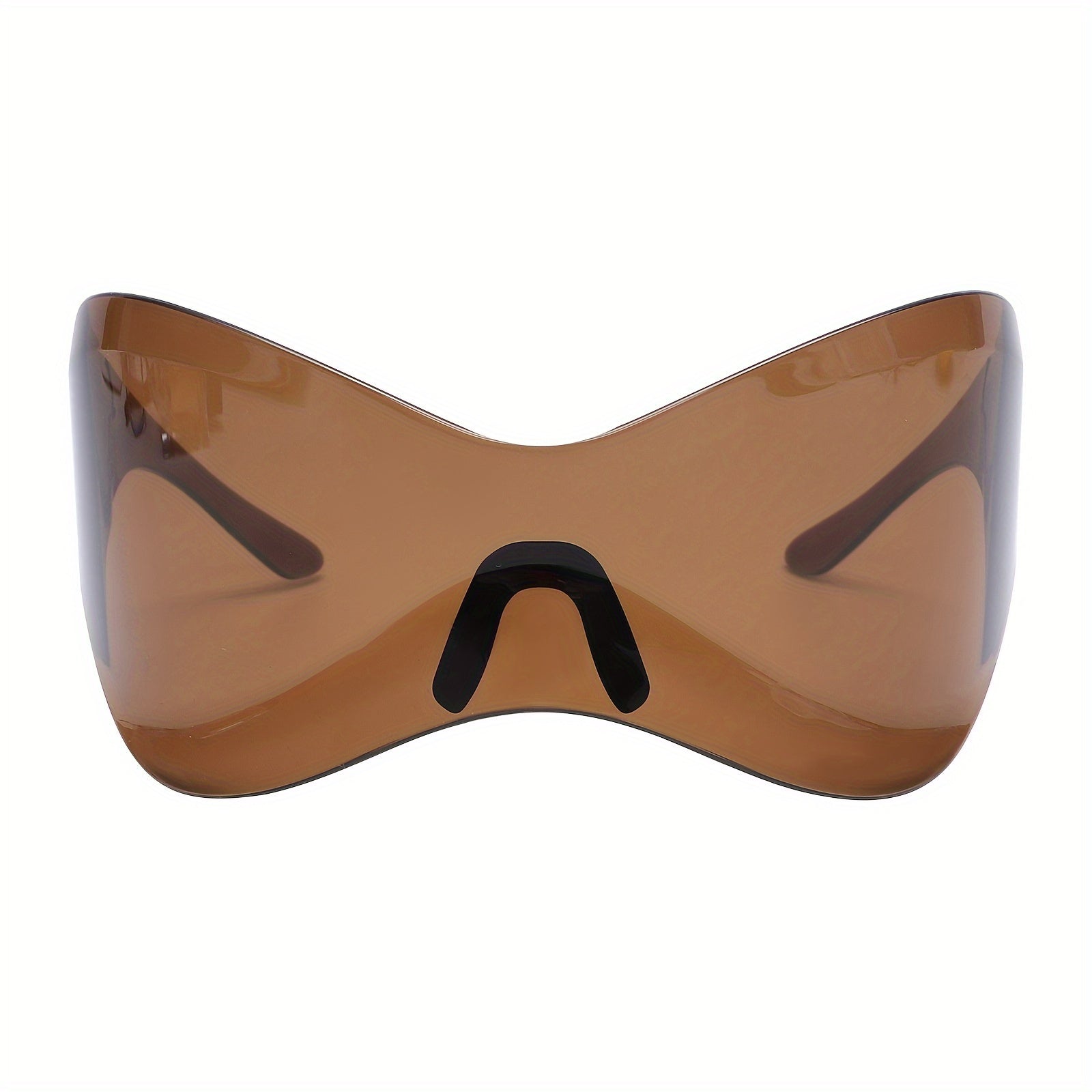 Oversized Rimless Y2K Cyberpunk Sunglasses