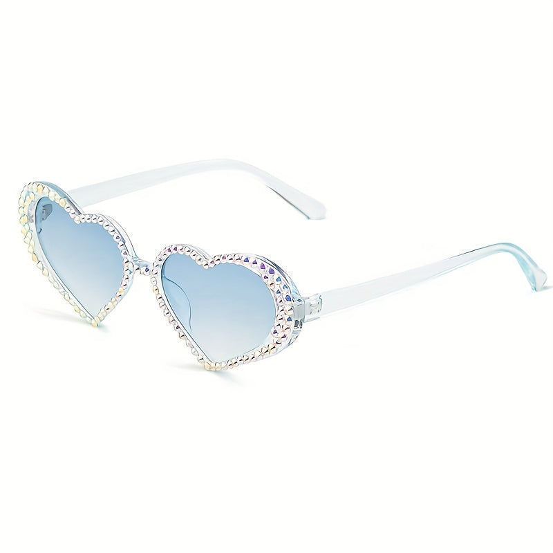 Men's Heart Shaped Sunglasses for Street Photography Party