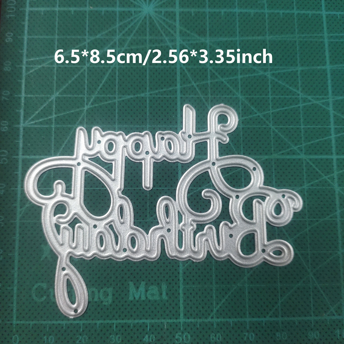 1pc DIY Happy Birthday Die Cuts Metal Cutting Dies Scrapbooking Paper Craft Moul