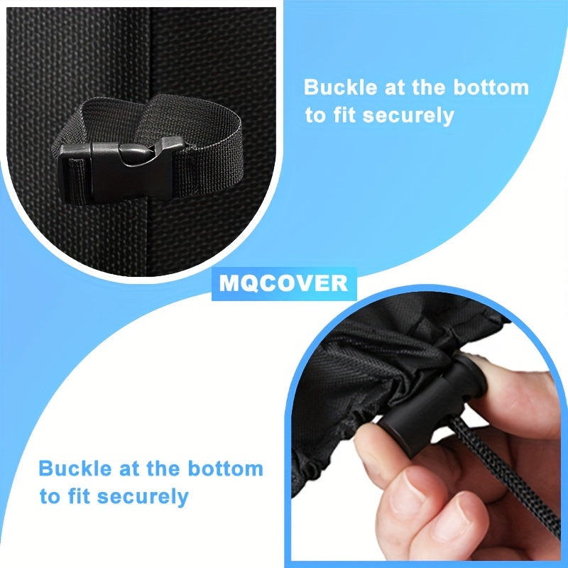 Outdoor Generator Protection Cover Heavy Duty Waterproof UV Resistant