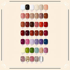 Kuda 10ml Peel Off Nail Polish Variety Set