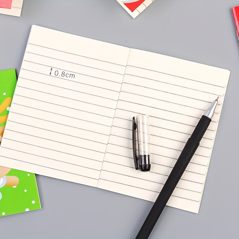 10pcs Christmas Gift Notebook Cartoon Small Student Subject Notebook