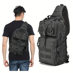 Men's Tactical Crossbody Bag Large Capacity Chest Bag