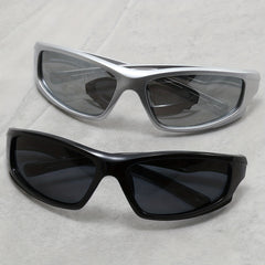 2 Pairs Men's Sports Sunglasses UV Protection Outdoor Accessories