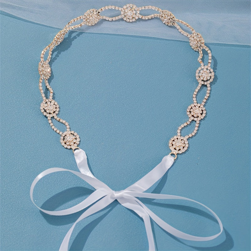 Rhinestone Studded Headband for Girls