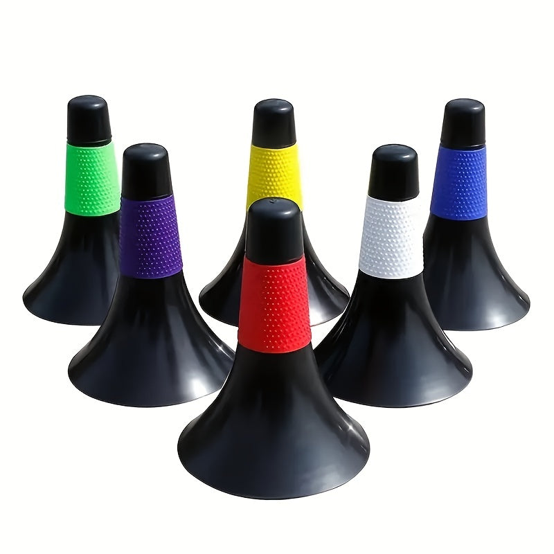 Football Dribbling Obstacle Sign Bucket Cone Training Equipment