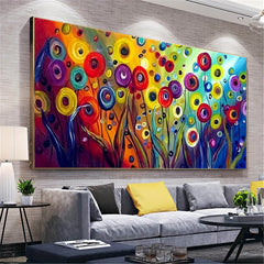 Large 5D Diamond Art Painting Kit - Flower and Tree Design