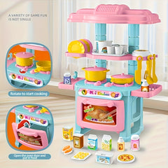 Mini Kitchen Toy Set for Role Play Pretend Play Toys