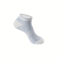 5 Pairs Women's Lightweight Sports Ankle Socks Soft Low Cut Stockings