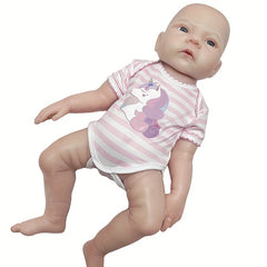 Full Body Silicone Reborn Doll Non-Polyethylene Enamel Material