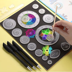 Spirograph Interlocking Gears & Wheels Drawing Set