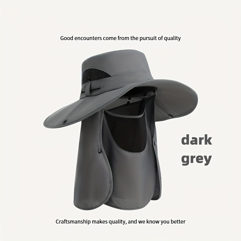 Summer 3-in-1 Fishing Sun Hat UV Protection