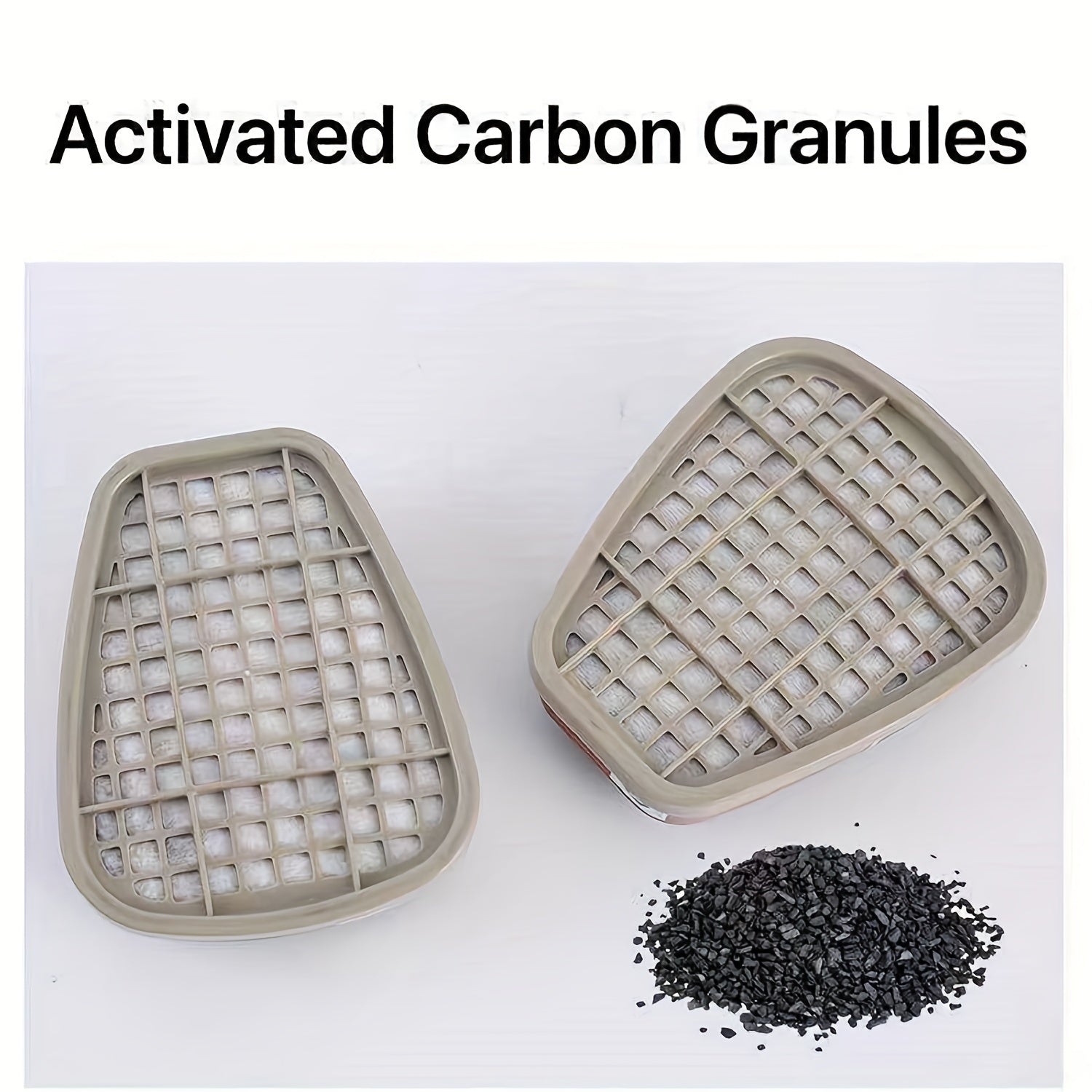 2pcs 6001 Filter Box for 6200 6800 7502 FF402 Respirator