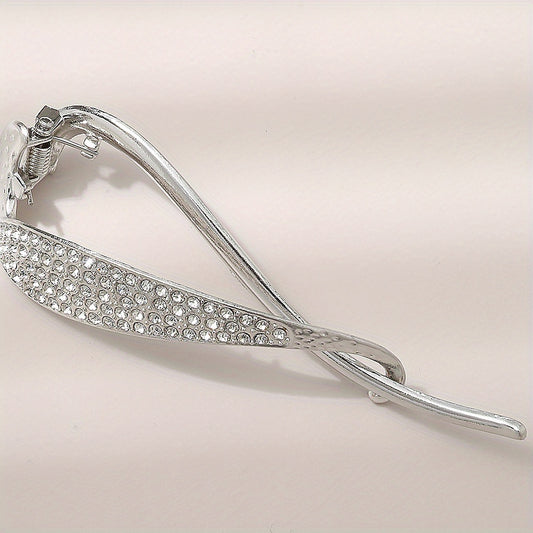 Liquid Metal Butterfly Hairpin Clip Head Claws Hair Style Accessories