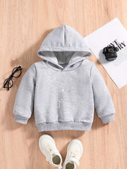 Boys Bear Graphic Hoodie Sweatshirt
