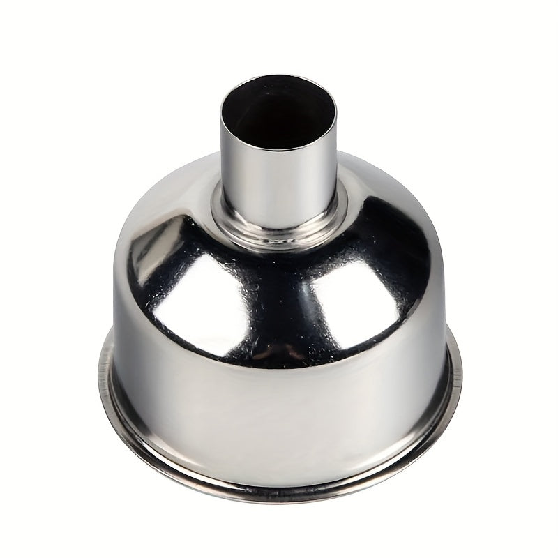 1pc Stainless Steel Funnel Split Bottle Funnel Wine Funnel Small Diameter