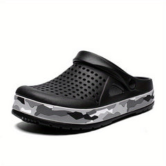 Men's Camouflage Clogs Garden Shoes Lightweight Sandals