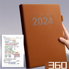 A4 Notebook 360 Pages with Pen Band Business Office Notebook