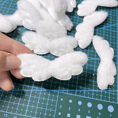 20pcs Mini Angel Wings DIY Ornaments Christmas Decoration