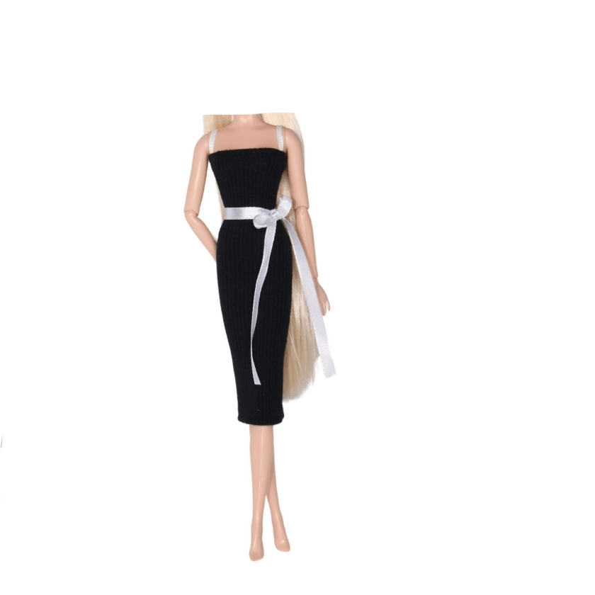 Elegant Tight Fitting Dress for 1 6 Doll