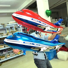 Large Airplane Party Decoration Happy Birthday Balloons