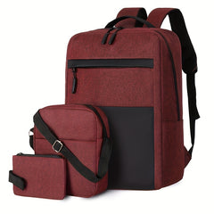 Outdoor Sports Backpack Set, Large Capacity 39 62 Cm Computer Backpack