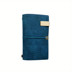 Hand Crafted Leather Travelers Notebook with Notepads & Card Slots