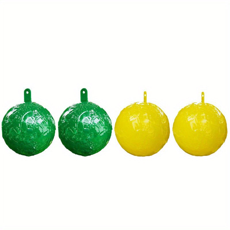 4pcs Sticky Bug Traps - Capturing Fruit Flies Mosquitoes - Indoor/Outdoor