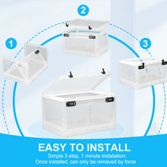 Lockable Box for Food and Medicines Storage