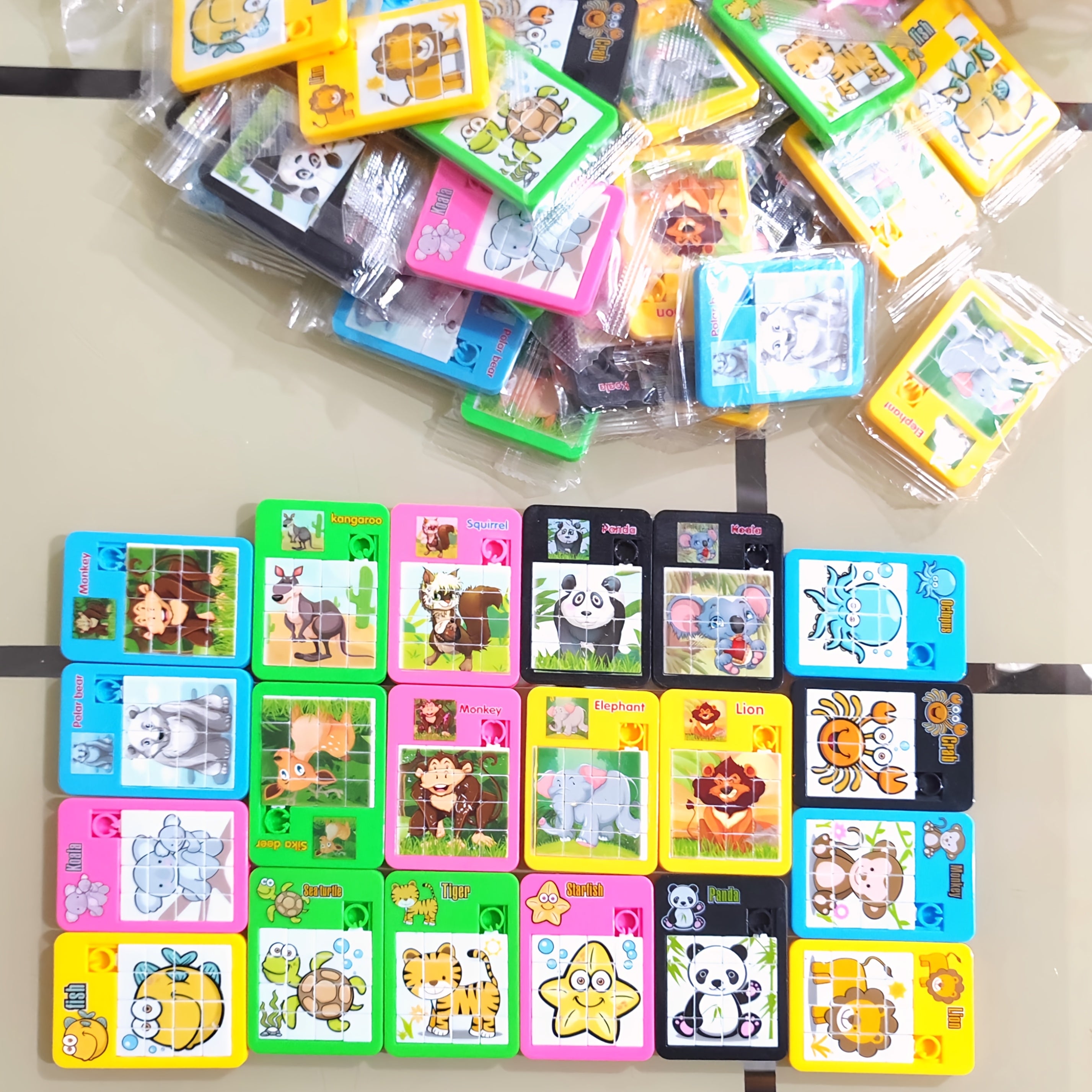 Animal Puzzles for Kids - Holiday Party Activity