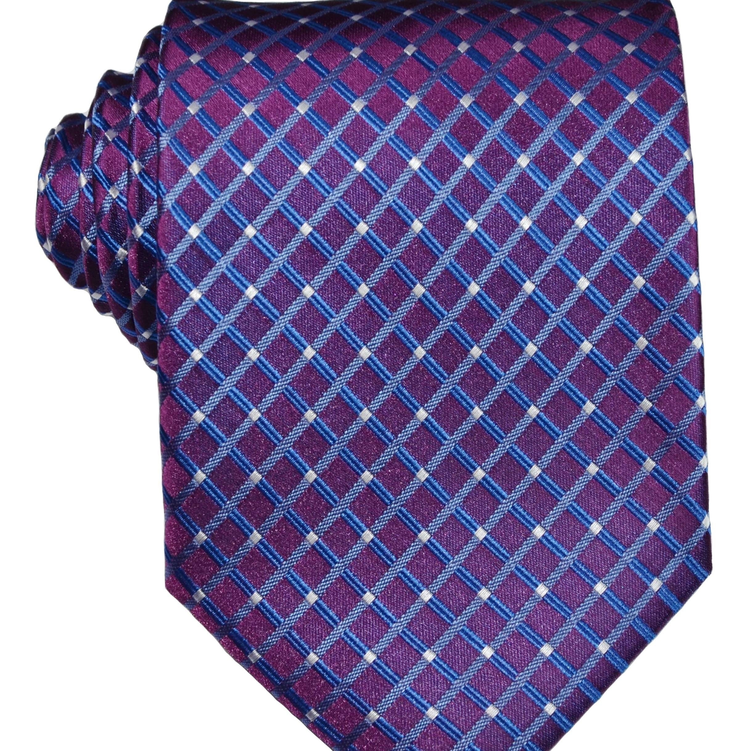 Men's Classic Plaid Necktie Business Party Wedding Dress Tie
