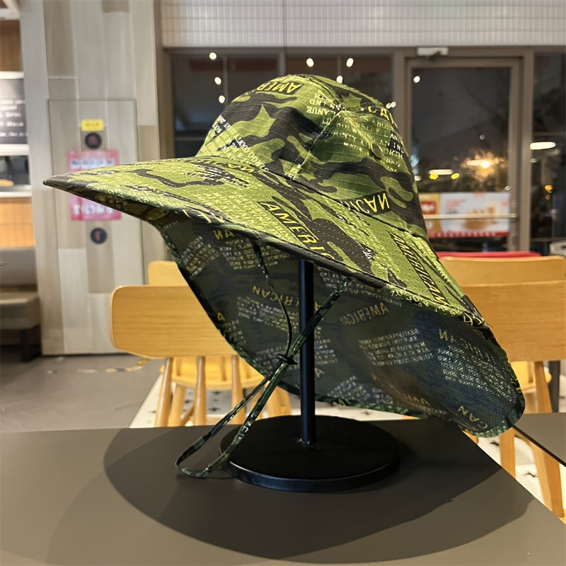 Large Brim Sunshade Hat Unisex Lightweight Hat - Outdoor Fishing Climbing